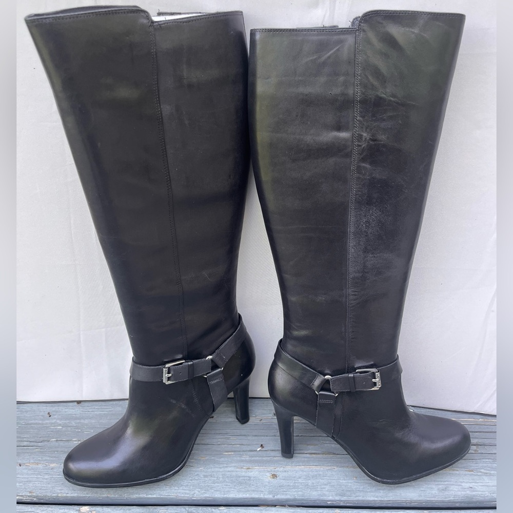 Women’s black Ralph Lauren boots- brand new!